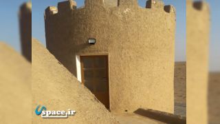 نمای بیرونی اتاق 18 متری اقامتگاه سنتی شیبانیه - آران و بیدگل