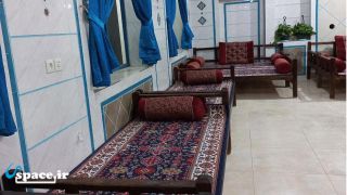 نمای سالن غذاخوری اقامتگاه سنتی شیبانیه - آران و بیدگل